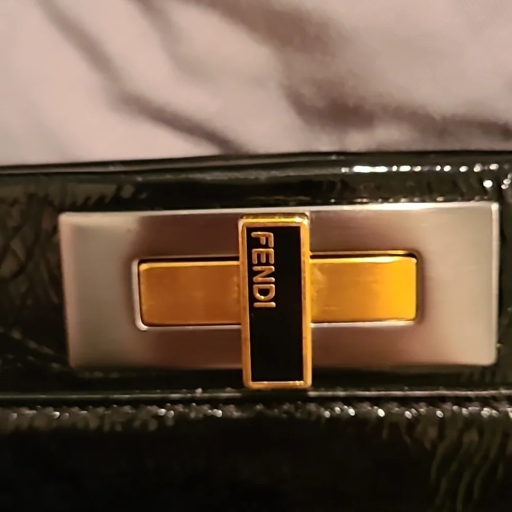 Fendi Peekaboo Black Bag